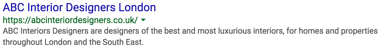 Basic Meta Title No Optimisation