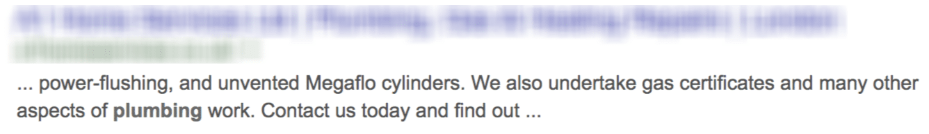 Unconvincing Meta Description