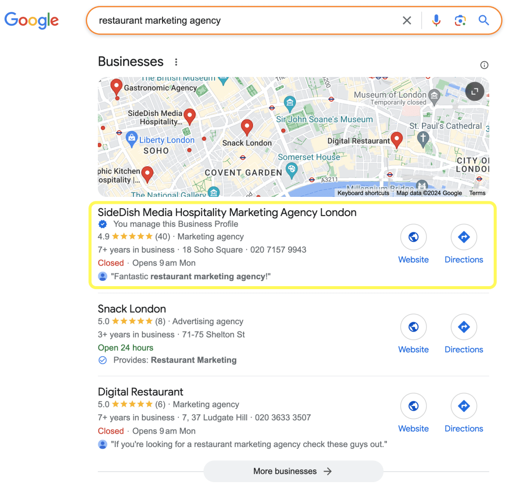 Grapefruit Local SEO Services Case Study Update Image
