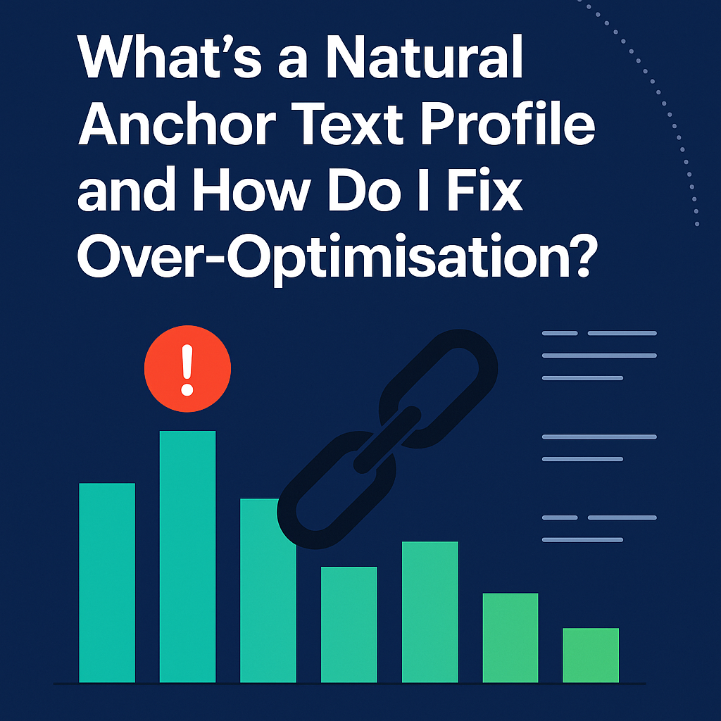 What’s a Natural Anchor Text Profile & How Do I Fix Over-Optimisation?